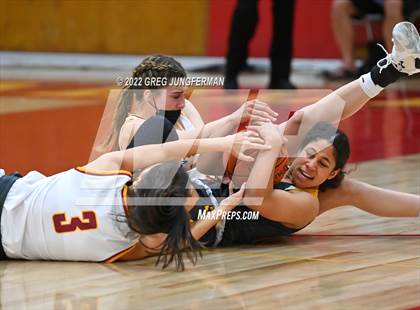 Thumbnail 1 in Bishop O'Dowd @ Cardinal Newman (CIF NCS Open Division Playoffs) photogallery.