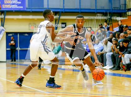 Thumbnail 2 in Churchland vs Pasquotank County (Robert L. Vaughan Border Clash Basketball Invitational) photogallery.