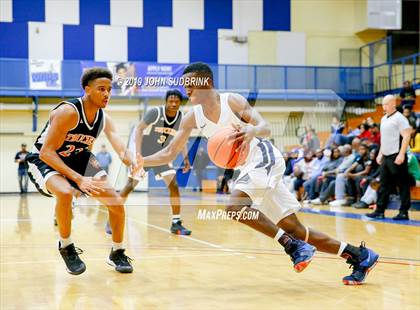 Thumbnail 3 in Churchland vs Pasquotank County (Robert L. Vaughan Border Clash Basketball Invitational) photogallery.