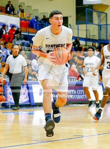 Thumbnail 3 in Churchland vs Pasquotank County (Robert L. Vaughan Border Clash Basketball Invitational) photogallery.