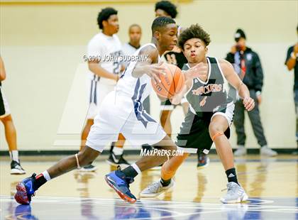 Thumbnail 1 in Churchland vs Pasquotank County (Robert L. Vaughan Border Clash Basketball Invitational) photogallery.