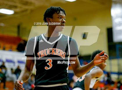 Thumbnail 1 in Churchland vs Pasquotank County (Robert L. Vaughan Border Clash Basketball Invitational) photogallery.