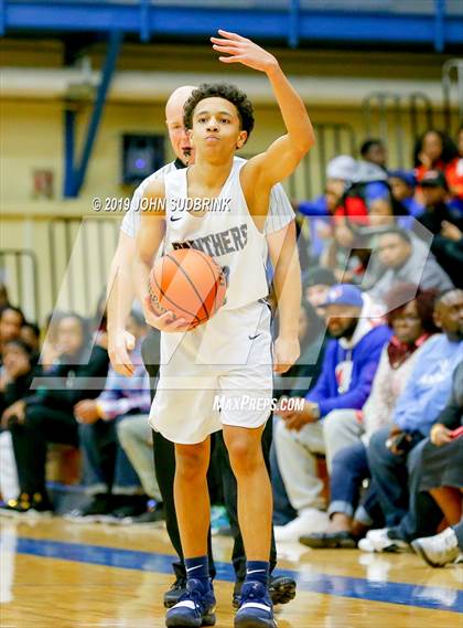 Thumbnail 1 in Churchland vs Pasquotank County (Robert L. Vaughan Border Clash Basketball Invitational) photogallery.