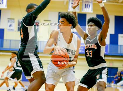 Thumbnail 3 in Churchland vs Pasquotank County (Robert L. Vaughan Border Clash Basketball Invitational) photogallery.