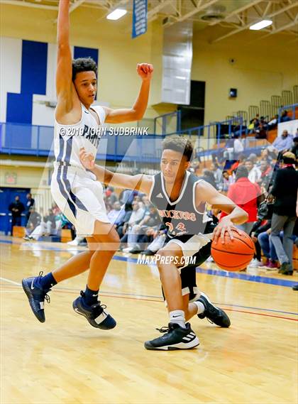 Thumbnail 3 in Churchland vs Pasquotank County (Robert L. Vaughan Border Clash Basketball Invitational) photogallery.