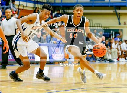 Thumbnail 1 in Churchland vs Pasquotank County (Robert L. Vaughan Border Clash Basketball Invitational) photogallery.