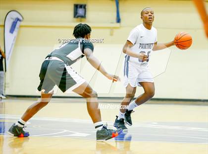 Thumbnail 2 in Churchland vs Pasquotank County (Robert L. Vaughan Border Clash Basketball Invitational) photogallery.