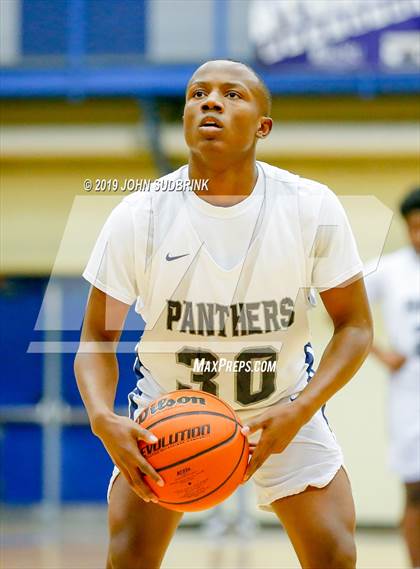 Thumbnail 2 in Churchland vs Pasquotank County (Robert L. Vaughan Border Clash Basketball Invitational) photogallery.