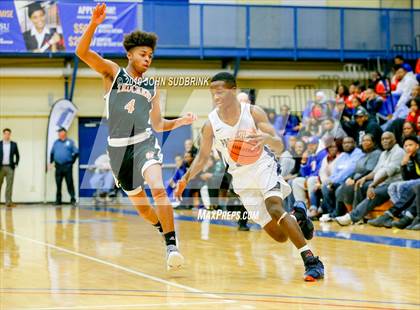 Thumbnail 2 in Churchland vs Pasquotank County (Robert L. Vaughan Border Clash Basketball Invitational) photogallery.