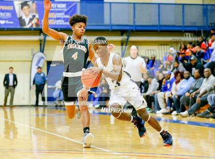 Thumbnail 3 in Churchland vs Pasquotank County (Robert L. Vaughan Border Clash Basketball Invitational) photogallery.