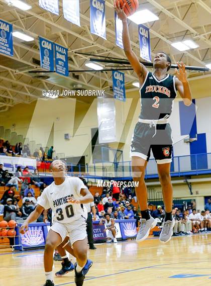 Thumbnail 1 in Churchland vs Pasquotank County (Robert L. Vaughan Border Clash Basketball Invitational) photogallery.