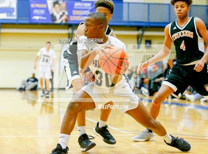 Thumbnail 2 in Churchland vs Pasquotank County (Robert L. Vaughan Border Clash Basketball Invitational) photogallery.