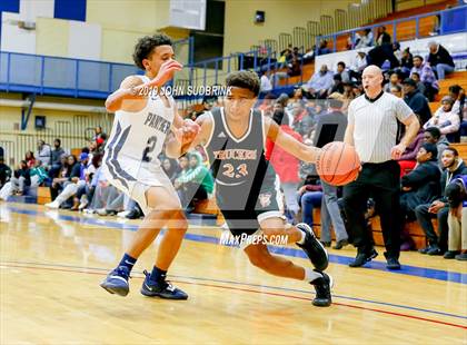 Thumbnail 3 in Churchland vs Pasquotank County (Robert L. Vaughan Border Clash Basketball Invitational) photogallery.