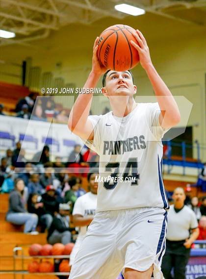 Thumbnail 3 in Churchland vs Pasquotank County (Robert L. Vaughan Border Clash Basketball Invitational) photogallery.