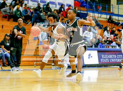 Thumbnail 1 in Churchland vs Pasquotank County (Robert L. Vaughan Border Clash Basketball Invitational) photogallery.