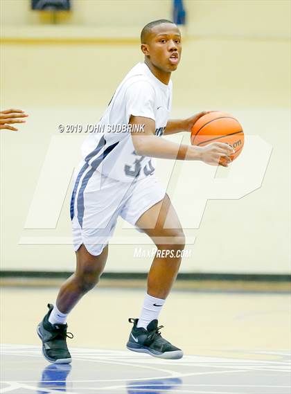 Thumbnail 2 in Churchland vs Pasquotank County (Robert L. Vaughan Border Clash Basketball Invitational) photogallery.