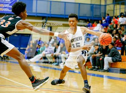 Thumbnail 1 in Churchland vs Pasquotank County (Robert L. Vaughan Border Clash Basketball Invitational) photogallery.