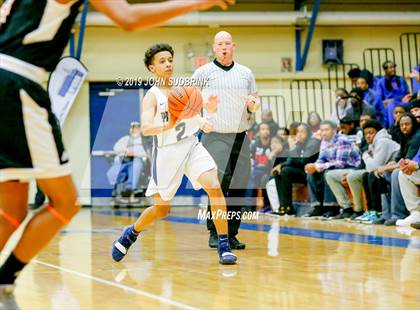 Thumbnail 3 in Churchland vs Pasquotank County (Robert L. Vaughan Border Clash Basketball Invitational) photogallery.