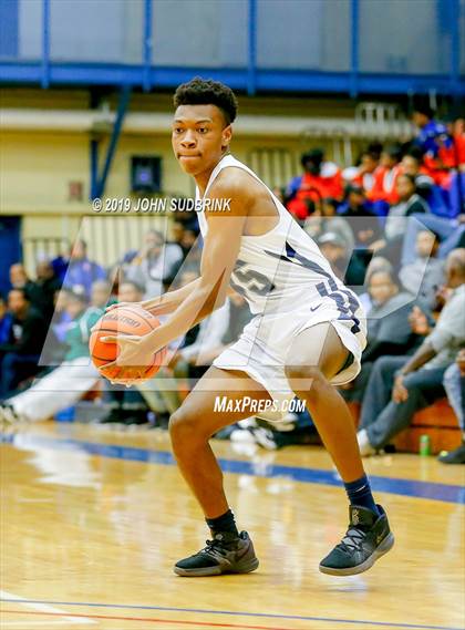 Thumbnail 3 in Churchland vs Pasquotank County (Robert L. Vaughan Border Clash Basketball Invitational) photogallery.