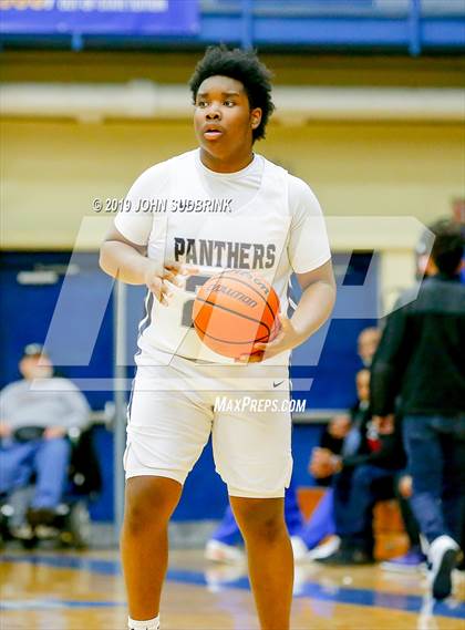 Thumbnail 1 in Churchland vs Pasquotank County (Robert L. Vaughan Border Clash Basketball Invitational) photogallery.