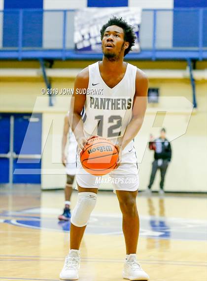 Thumbnail 2 in Churchland vs Pasquotank County (Robert L. Vaughan Border Clash Basketball Invitational) photogallery.