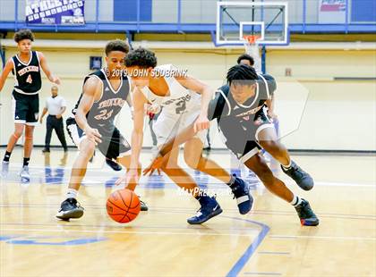 Thumbnail 3 in Churchland vs Pasquotank County (Robert L. Vaughan Border Clash Basketball Invitational) photogallery.