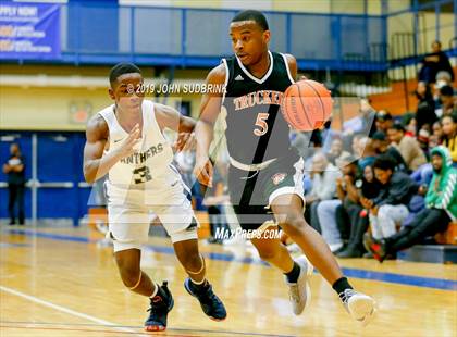 Thumbnail 1 in Churchland vs Pasquotank County (Robert L. Vaughan Border Clash Basketball Invitational) photogallery.