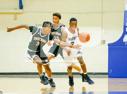 Thumbnail 1 in Churchland vs Pasquotank County (Robert L. Vaughan Border Clash Basketball Invitational) photogallery.