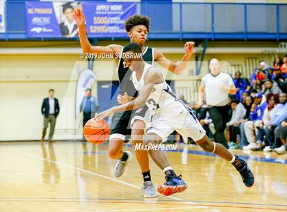 Thumbnail 1 in Churchland vs Pasquotank County (Robert L. Vaughan Border Clash Basketball Invitational) photogallery.