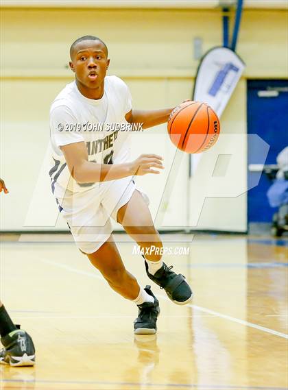 Thumbnail 3 in Churchland vs Pasquotank County (Robert L. Vaughan Border Clash Basketball Invitational) photogallery.