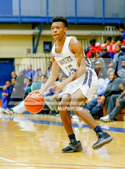Thumbnail 2 in Churchland vs Pasquotank County (Robert L. Vaughan Border Clash Basketball Invitational) photogallery.