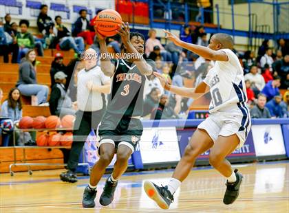 Thumbnail 1 in Churchland vs Pasquotank County (Robert L. Vaughan Border Clash Basketball Invitational) photogallery.
