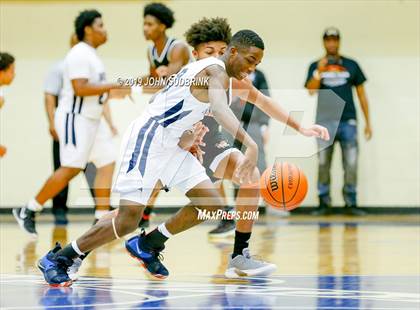 Thumbnail 2 in Churchland vs Pasquotank County (Robert L. Vaughan Border Clash Basketball Invitational) photogallery.