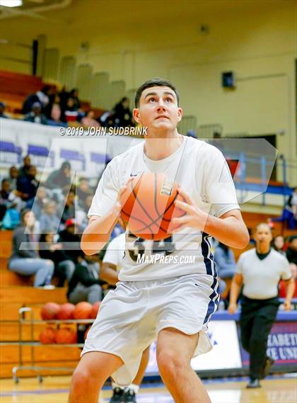 Thumbnail 2 in Churchland vs Pasquotank County (Robert L. Vaughan Border Clash Basketball Invitational) photogallery.