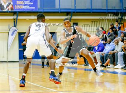 Thumbnail 3 in Churchland vs Pasquotank County (Robert L. Vaughan Border Clash Basketball Invitational) photogallery.