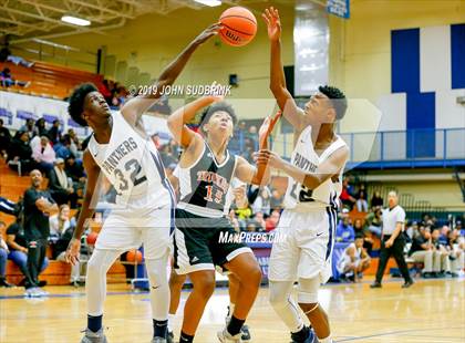 Thumbnail 2 in Churchland vs Pasquotank County (Robert L. Vaughan Border Clash Basketball Invitational) photogallery.