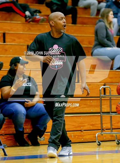 Thumbnail 3 in Churchland vs Pasquotank County (Robert L. Vaughan Border Clash Basketball Invitational) photogallery.