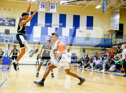 Thumbnail 3 in Churchland vs Pasquotank County (Robert L. Vaughan Border Clash Basketball Invitational) photogallery.
