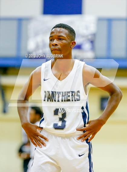 Thumbnail 1 in Churchland vs Pasquotank County (Robert L. Vaughan Border Clash Basketball Invitational) photogallery.