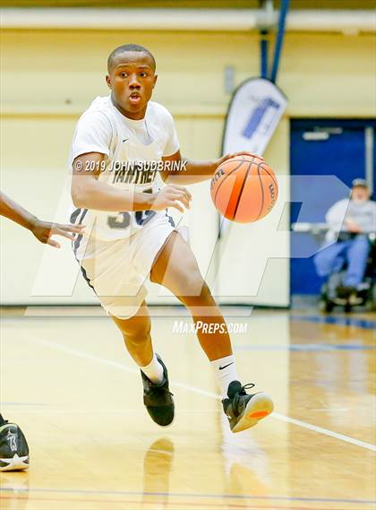 Thumbnail 1 in Churchland vs Pasquotank County (Robert L. Vaughan Border Clash Basketball Invitational) photogallery.