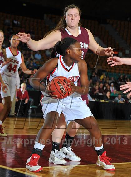 Thumbnail 3 in Regis Jesuit vs. Horizon (CHSAA 5A Girls Great 8) photogallery.