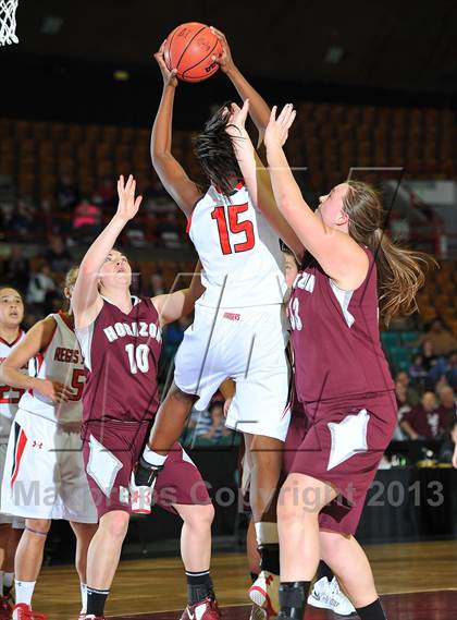 Thumbnail 3 in Regis Jesuit vs. Horizon (CHSAA 5A Girls Great 8) photogallery.