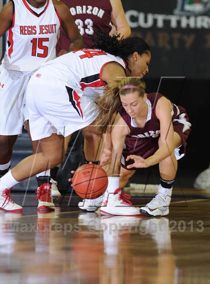 Thumbnail 3 in Regis Jesuit vs. Horizon (CHSAA 5A Girls Great 8) photogallery.
