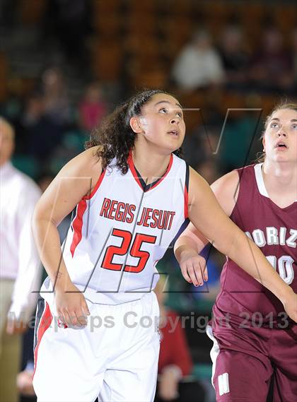 Thumbnail 2 in Regis Jesuit vs. Horizon (CHSAA 5A Girls Great 8) photogallery.