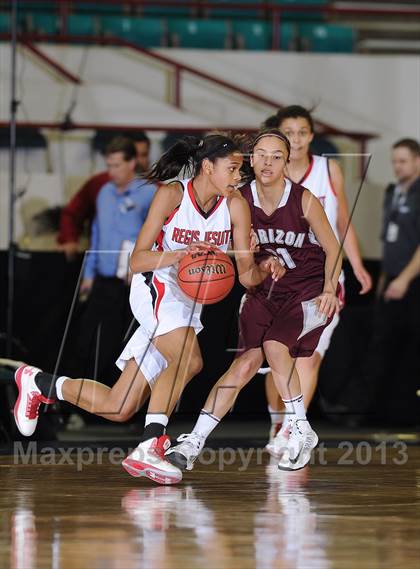 Thumbnail 2 in Regis Jesuit vs. Horizon (CHSAA 5A Girls Great 8) photogallery.