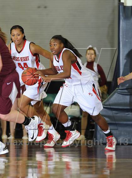 Thumbnail 1 in Regis Jesuit vs. Horizon (CHSAA 5A Girls Great 8) photogallery.