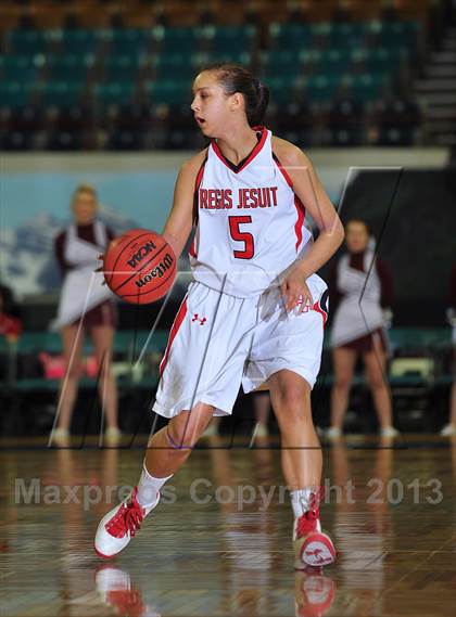 Thumbnail 1 in Regis Jesuit vs. Horizon (CHSAA 5A Girls Great 8) photogallery.