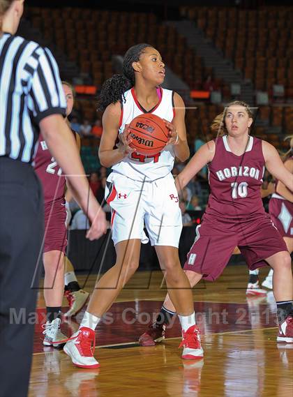 Thumbnail 2 in Regis Jesuit vs. Horizon (CHSAA 5A Girls Great 8) photogallery.