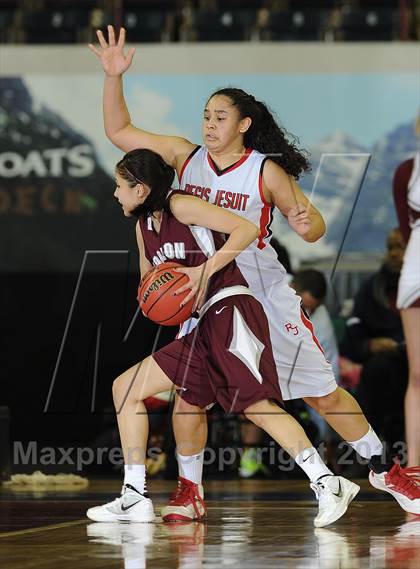 Thumbnail 2 in Regis Jesuit vs. Horizon (CHSAA 5A Girls Great 8) photogallery.
