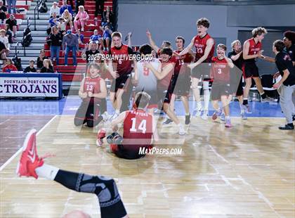 Thumbnail 1 in Littleton Public Schools vs. Eaglecrest (CHSAA 5A Final) photogallery.